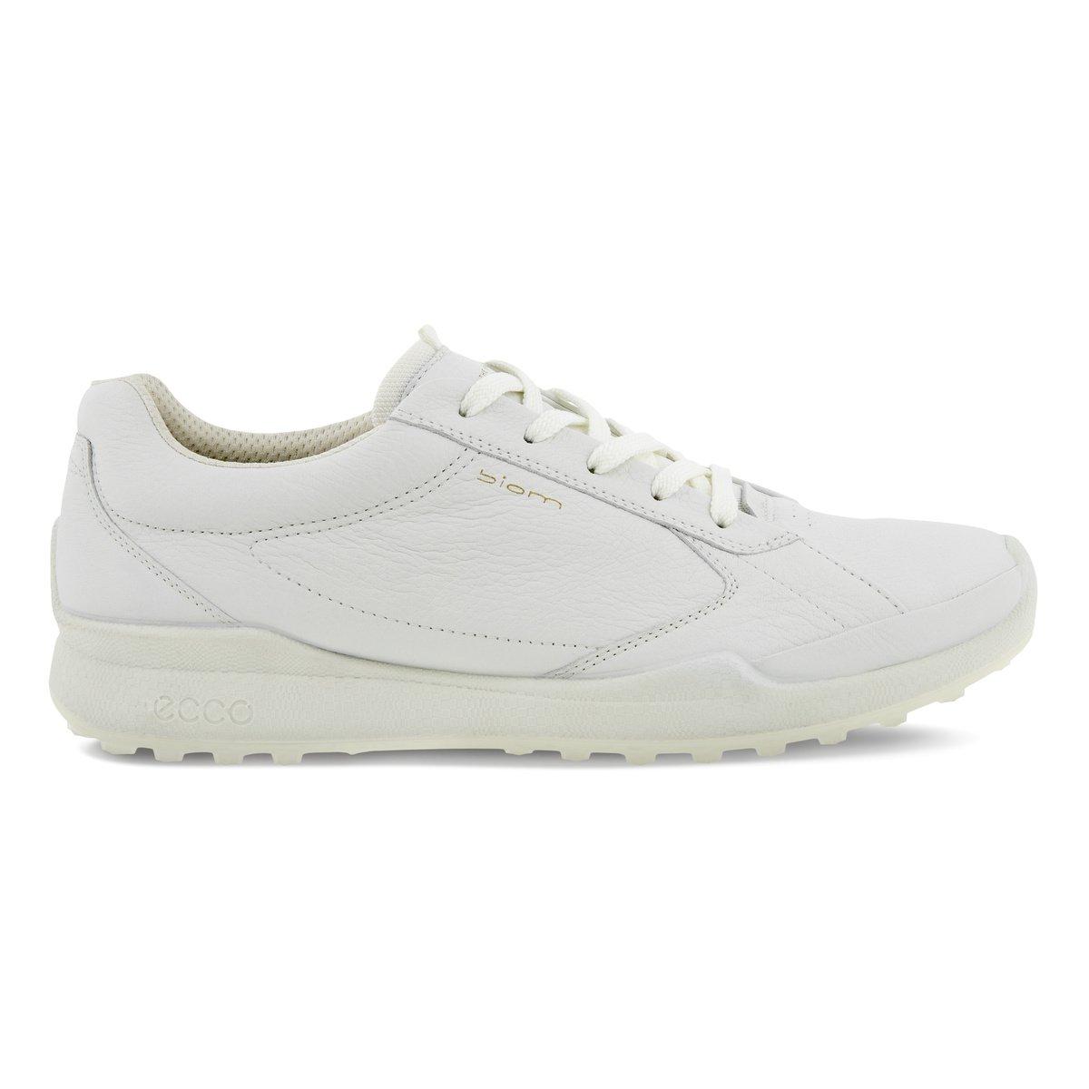 Ecco Men s BIOM Hybrid Spikeless Golf Shoe White Size 47